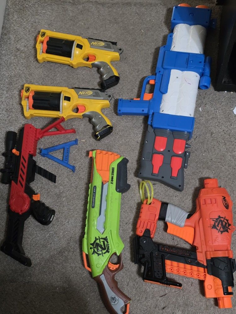 Nerf Gun Lot