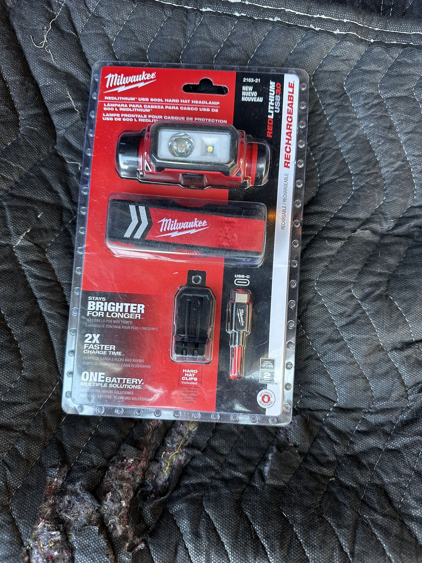 Milwaukee Redlithium USB Headlamp 600 Lumens *NEW*