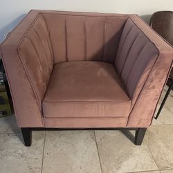 Jerome’s Velour Armchair