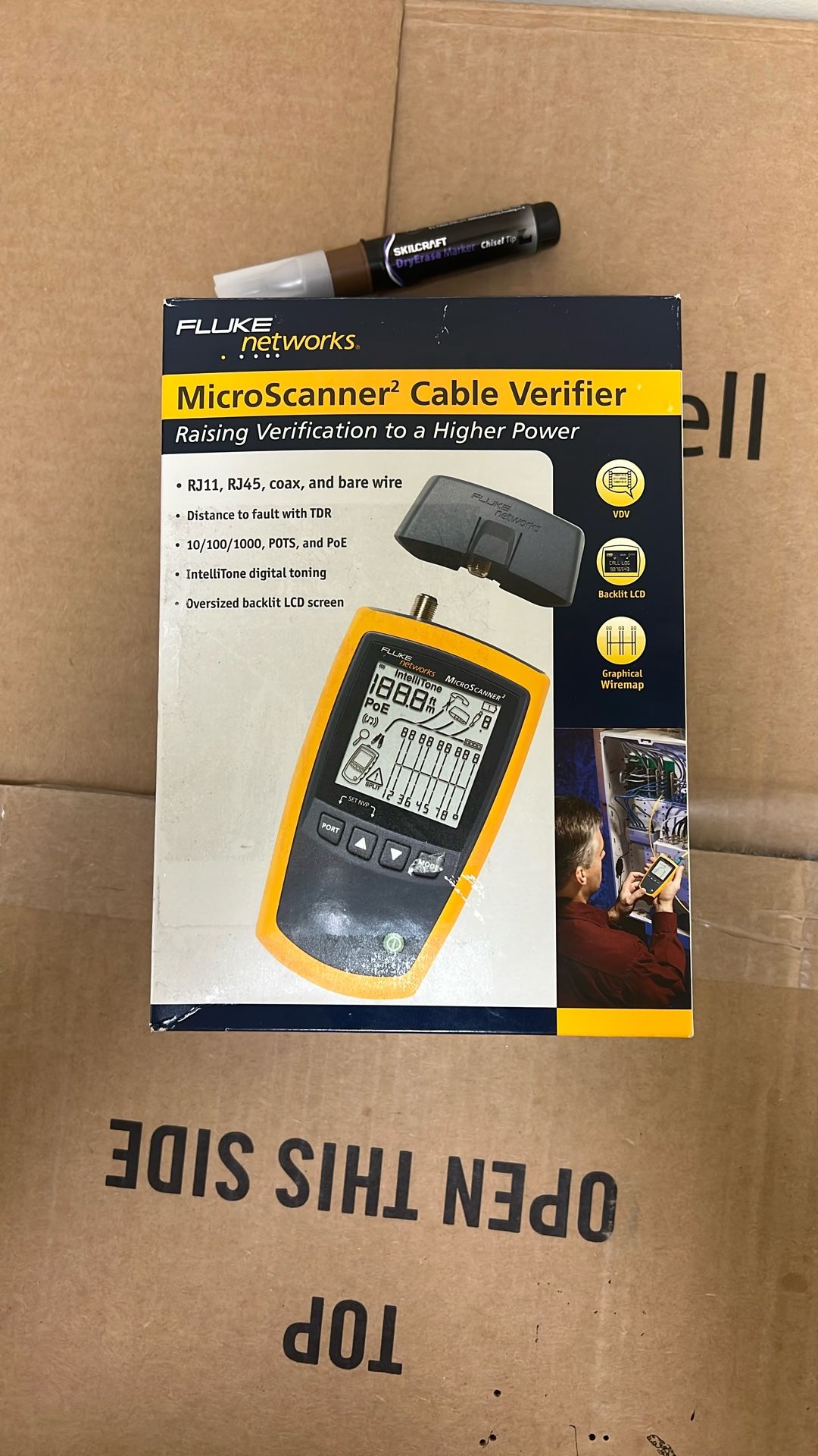 MicroScanner2 Cable Verfier