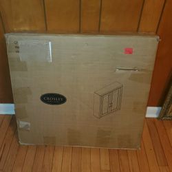 Crosley Bathroom Wall Cabinet ( Vintage Gray)