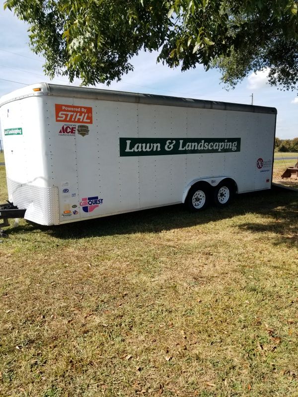 2001 pace cargo sport enclosed trailer 7/1/2 wide 20ft long for Sale in