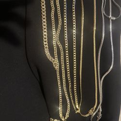gold plated chains