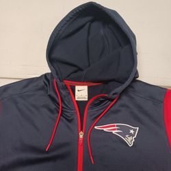 Nike New England Patriots NFL Sideline Full Zip Hoodie