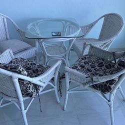 Table And 4 Chairs Outdoor 