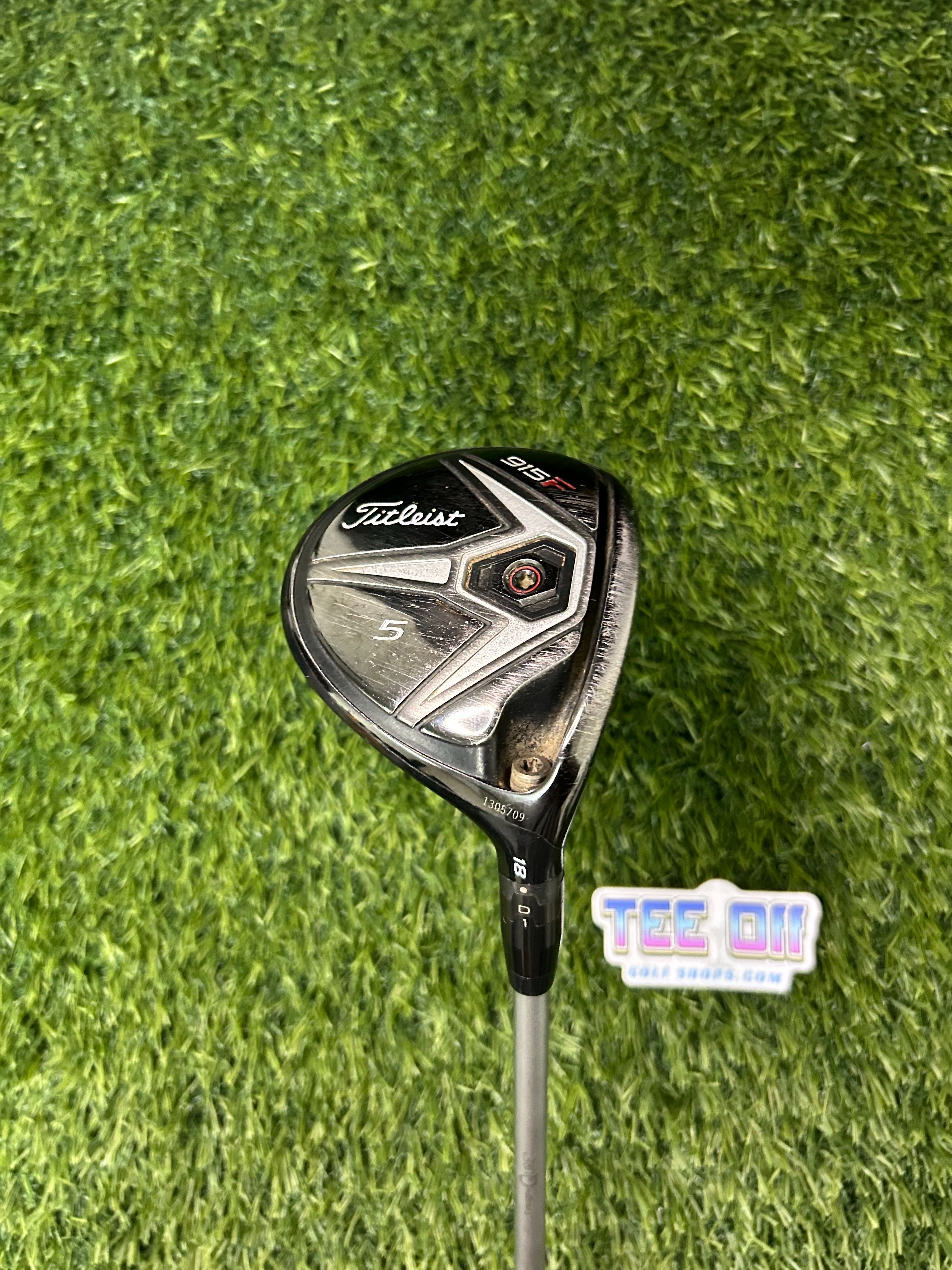 Titleist 915F 5W 18 Loft Diamana X Stiff Flex GP Grip RH