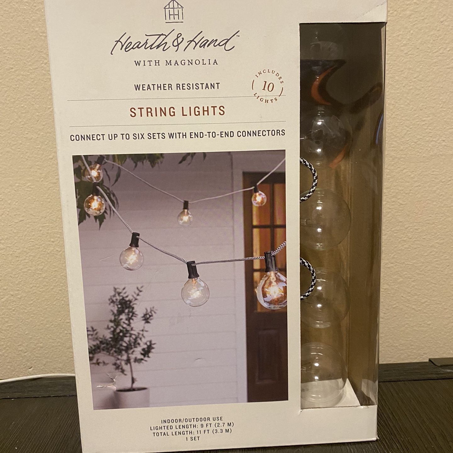 Heart and Hand W Magnolia String Lights for Sale in Indio CA OfferUp