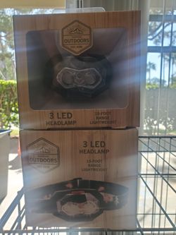 2 led headlamps