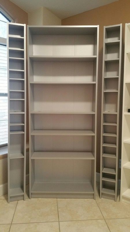 IKEA Billy Bookcase Gnedby DVD Blu Ray Towers