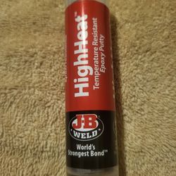 New In Package JB Weld High Heat Temperature Resistant Epoxy Putty! 
