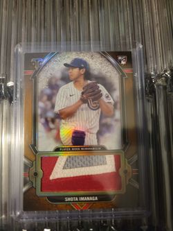 Topps Triple Threads Shota Imanaga Rookie