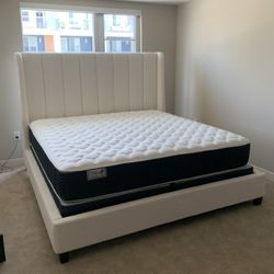 $699 Brand New King Bed Frame With Mattress (Read Description Below)