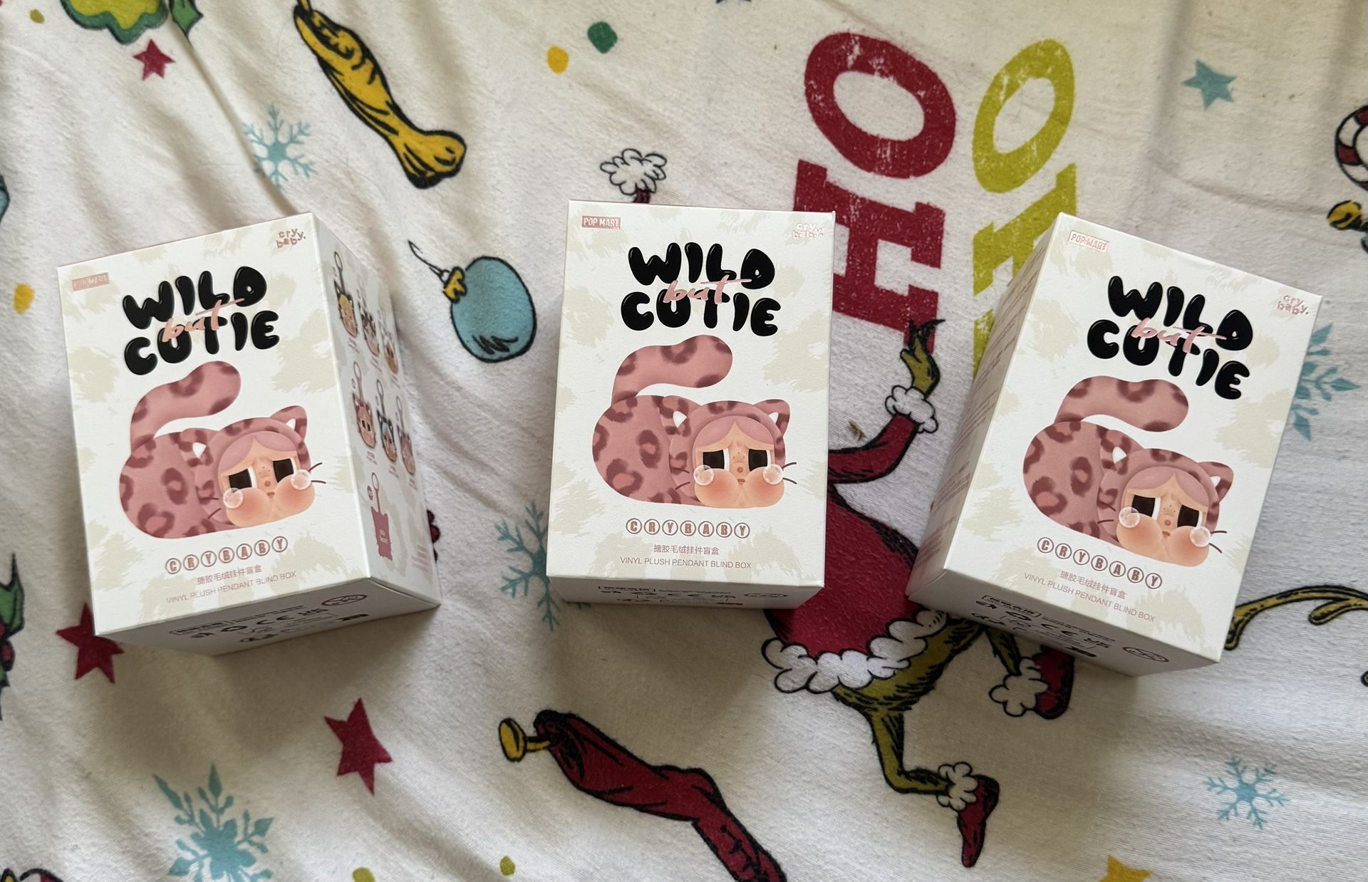 CRYBABY Wild but Cutie Series - Vinyl Plush Pendant Blind Box