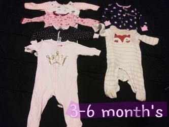 Baby girl clothes 0-3, 3-6