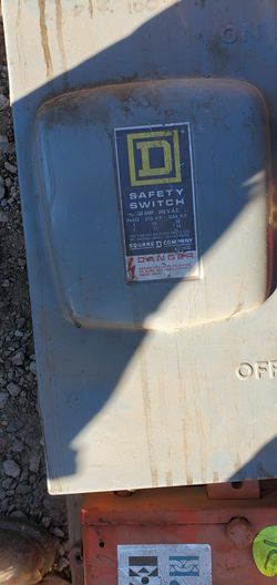 Square D saftey switch