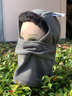 Warm winter hat face mask $5
