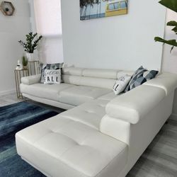 Modern sectional sofa sale- limited supply- zero interest Finance available- shop now pay later.  