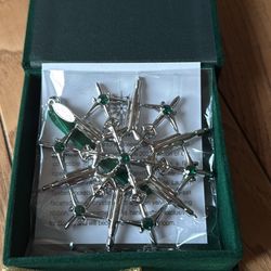 Boeing 2023 Jet Snowflake Ornament