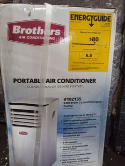 Portable air conditioner.