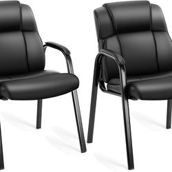 Padded Chairs w/ Armrests (2Pcs)