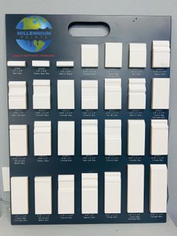 MDF baseboard 3 1/2 $0.68 / Molduras