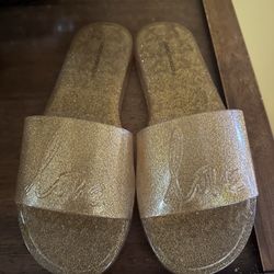 Pink Slides Woman’s Size 6