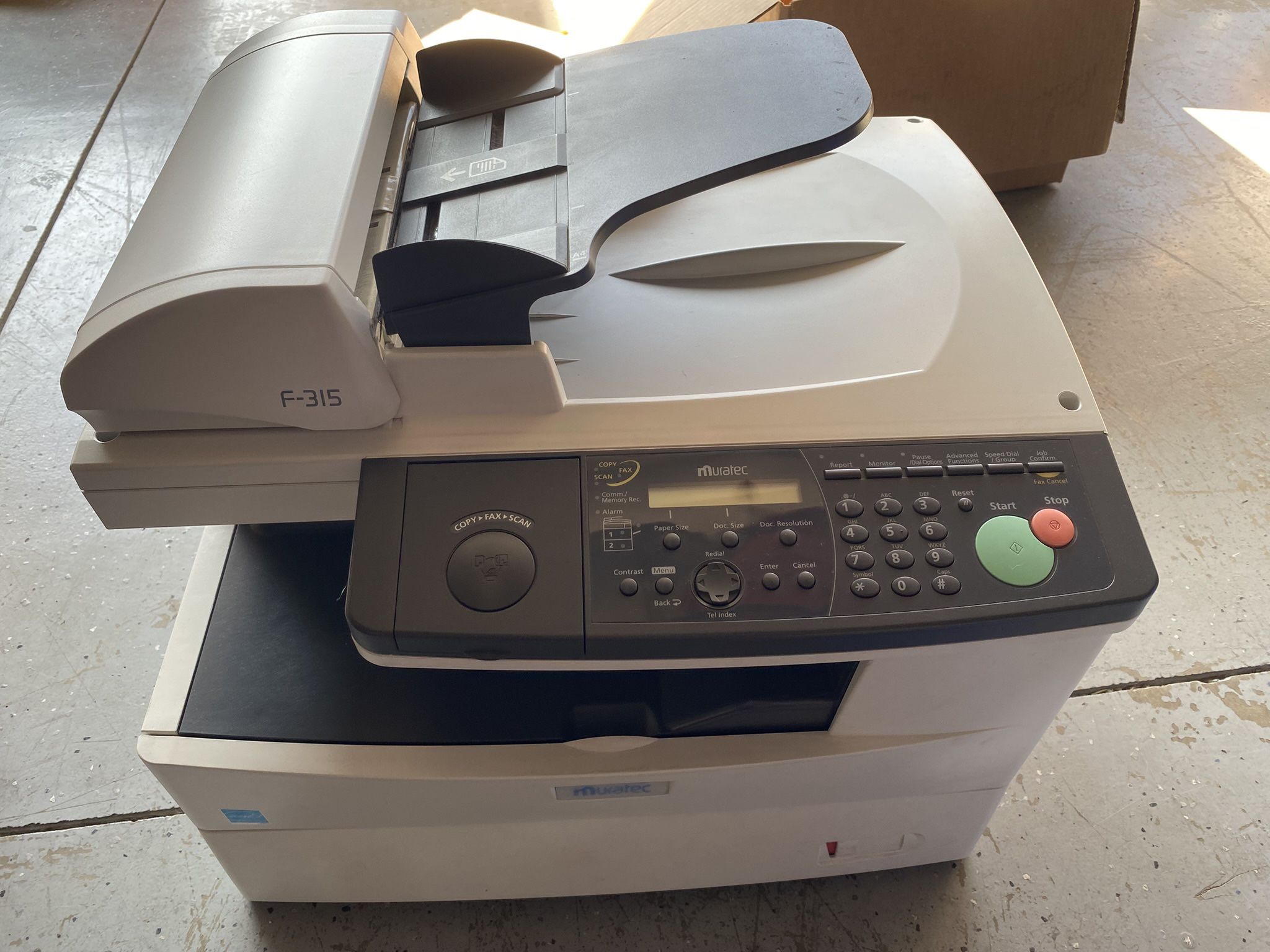 MURATEC F-315 All-In-One Printer + Fax