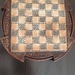 Isle Of Man Resin Chess Board