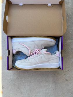 Nike Air Force 1 Low SB Light Orewood Brown Pink
