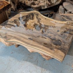 Home Decor Half Log Exotic Suar Wood 42*34*17