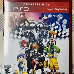 Kingdom Hearts HD 1.5 Remix Sony PlayStation 3 Tested/Works With Manual