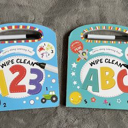 Wipe Clean Letters & Numbers Learning Books