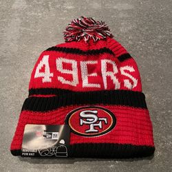 PRICE IS FIRM Brand new San Francisco 49ers beanie