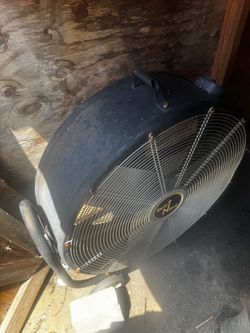 North tech high velocity portable drum fan