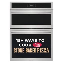 Frigidaire Gallery 30" Electric Oven Combination Microwave with Stone-Baked Pizza Built in
