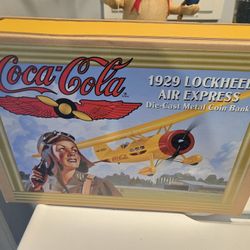 Brand New Ertl Coca Cola Air Express Coin Bank