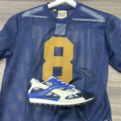 Bottega Blue Sneakers Gallery Dept Jersey 