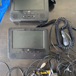 Dual Portable DVD Player 