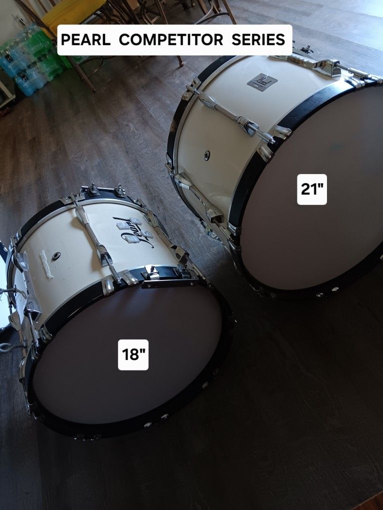 PEARL COMPETITOR SERIES MARCHING DRUMS