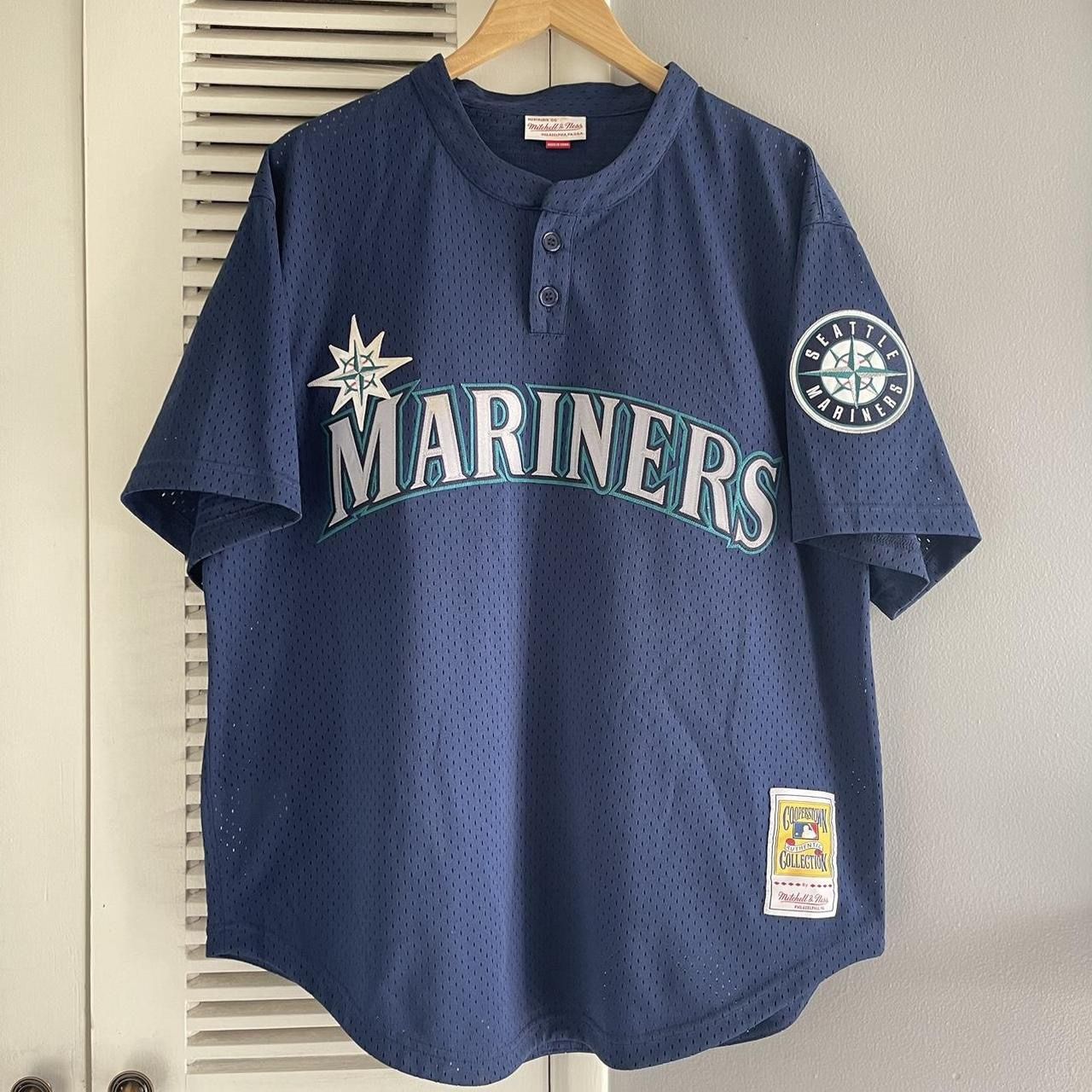 SEATTLE MARINERS KEN GRIFFEY Mitchell Ness MLB Mesh Batting