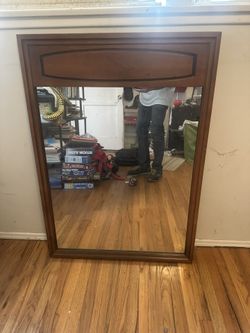 Mid Century Mirror 