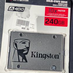 Kingston A400 240GB SATA3 6Gb/s SA400S37/240G 7mm Solid State Drive SSD
