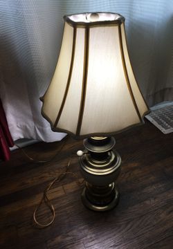 Antique Stiffel Brass Lamp