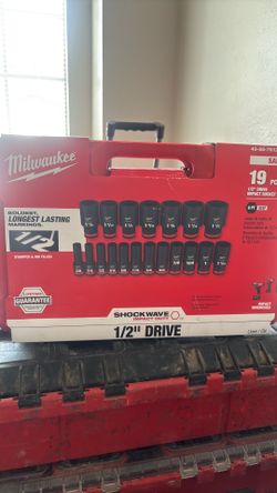Socket set Milwaukee