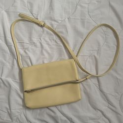 Light Yellow Minimalist Purse