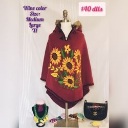 Mañanita Con Gorro  , Forrada Con Tela De Borreguito