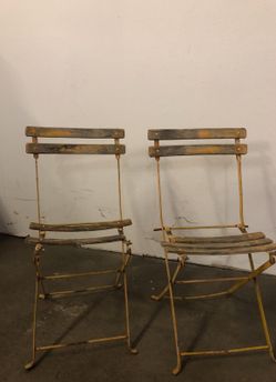 French bistro chairs