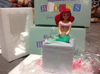Disney Alphabet Block, Brand new in original package