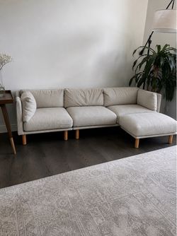Crate and Barrel Modern sofa Gone 8/16