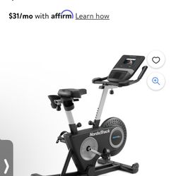 Nordic Track SMR Workout Bike 